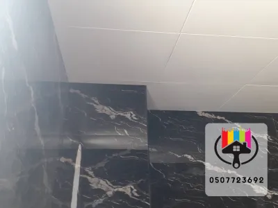 اسقف مستعارة وشرائح المنيوم
